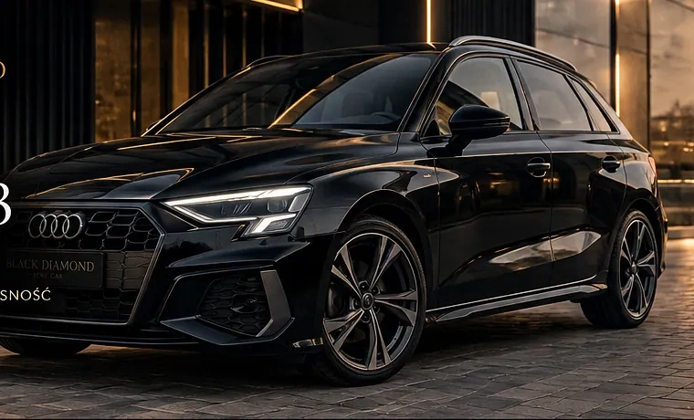 Audi A3 Sportback — wizualizacja premium, zdjęcie ilustracyjne